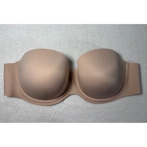 Spanx Up For Anything Strapless Bra Nude Tan Underwire 40C 10165R